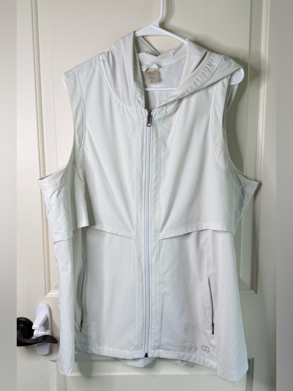 Calia by Carrie white athletic vest 2X